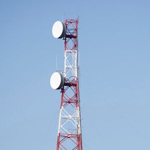 Column Structure Monopole Lattice Transmission Tower