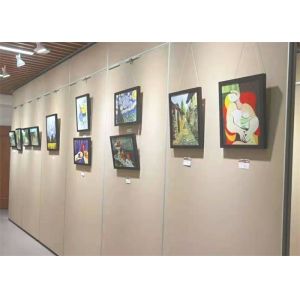 Gallery Hanging Mobile Partition Wall Display Board Modular Partition Wall