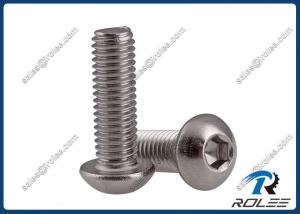 Quality A2/A4/18-8/316 Stainless Steel Socket Button Head Cap Screws for sale