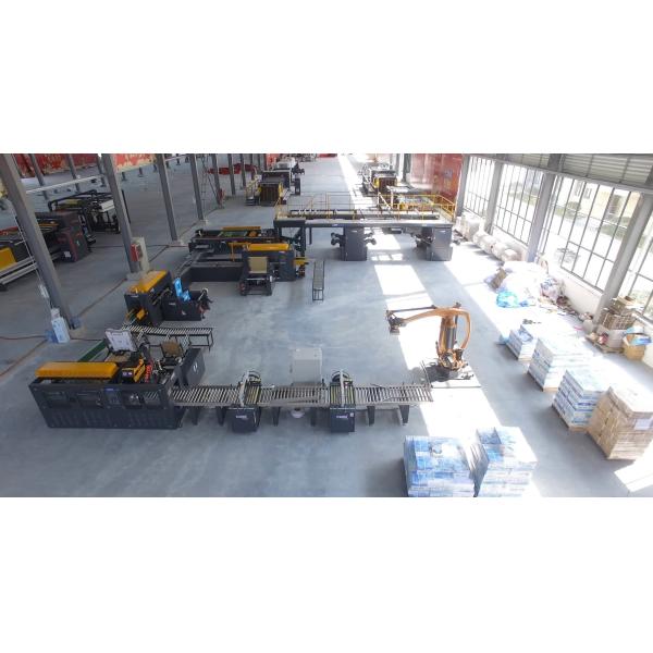 A4 Paper Sheet Machine And A4 Ream Packing&Box Wrapping &Robot Production Line