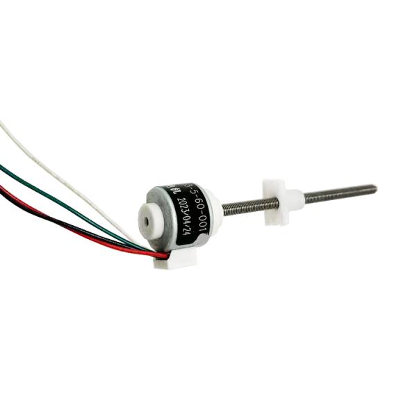 Customizable stroke 15mm external drive permanent magnet linear stepper motor with 3.0mm Screw Rod & 10N Max Thrust