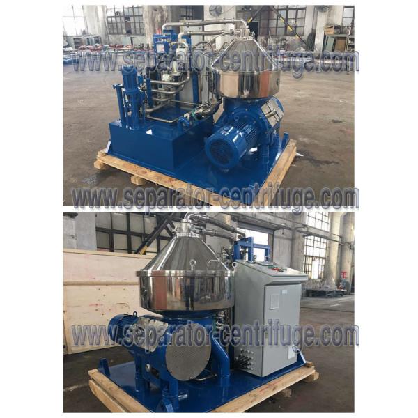 Milk Separator Disc Stack Centrifuges , Large Capacity Juice Centrifuge