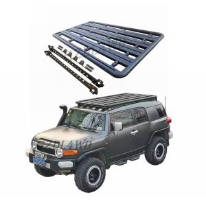Quality 4x4 Aluminum Alloy Universal Flat Roof Rack For Packing Luggage for sale