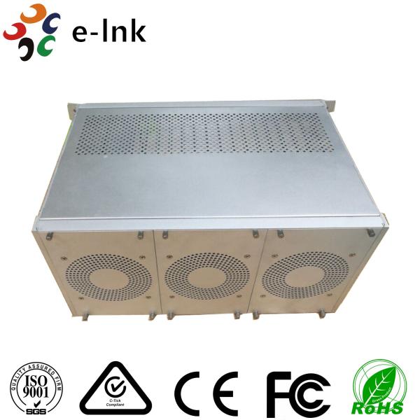 10G SFP+ Port Dvi To Ethernet Converter 5U Rack Card Type 4K 3840*2160/60P