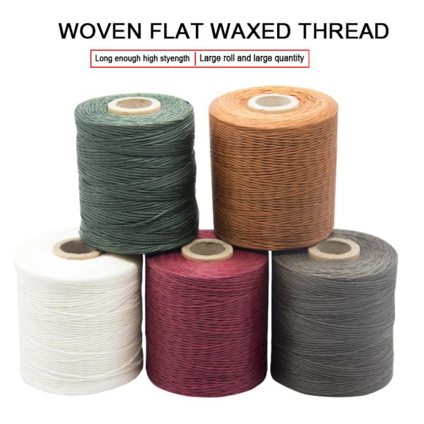 100G-400G Weight Supportive OEM/ODM High Strength 0.8MM Waxed Thread for Leather Sewing