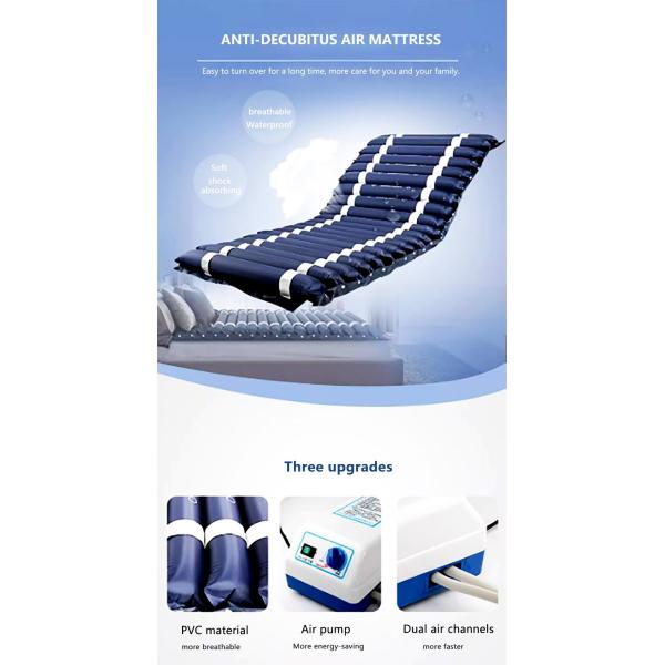 Multi Functional Medical Bed Air Mattress YFH-CR003 With Silent Inflatable Cushion And Air Circulation