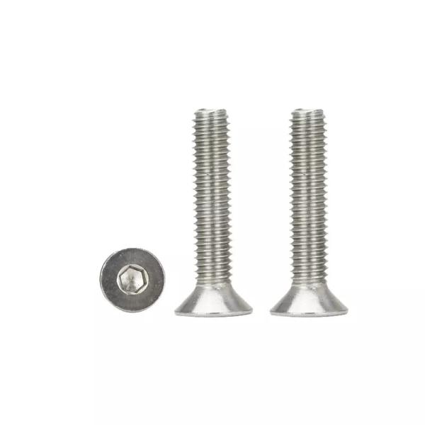 DIN 7991 SUS304 316 Hexagon Socket Countersunk Flat Head Bolt Carriage Bolts