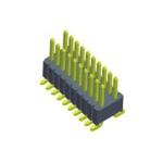 1.27*2.54mm SMT PCB Header Connector , 1AMP Rated Current Dual Row Pin Header