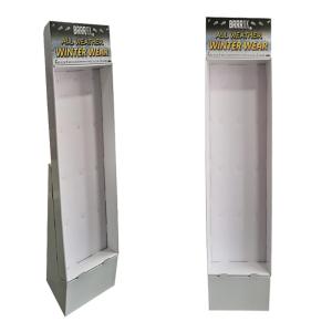 Customized Cardboard Funko Pop Display Lower With Plastic Hooks Hanger