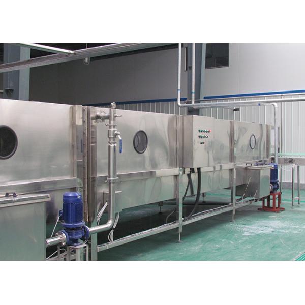 SUS304 stainless steel Continuously Spraying Type Sterilizing and cooling Tunnel