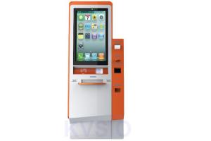 China Card Vending Automated Payment Kiosk 10 Inch To 65 Inch Multi Monitor Sizes on sale