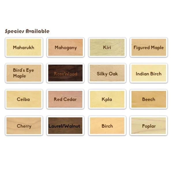 Programmable Bamboo Wood Business Cards NFC for RFID Hotel Key ISO14443A Smart 213