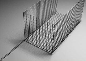 1mx0.5mx0.5m Galvanized Gabion Baskets Welded Decorating Garden