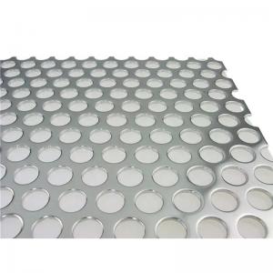 Quality 304L 316L Round Hole Perforated SS Sheet Stainless Steel Slotted Hole Perforated Plate for sale