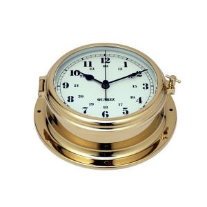 China Indoor Brass Marine Boat Accessory Nautical Barometer Thermometer Yacht Grade on sale