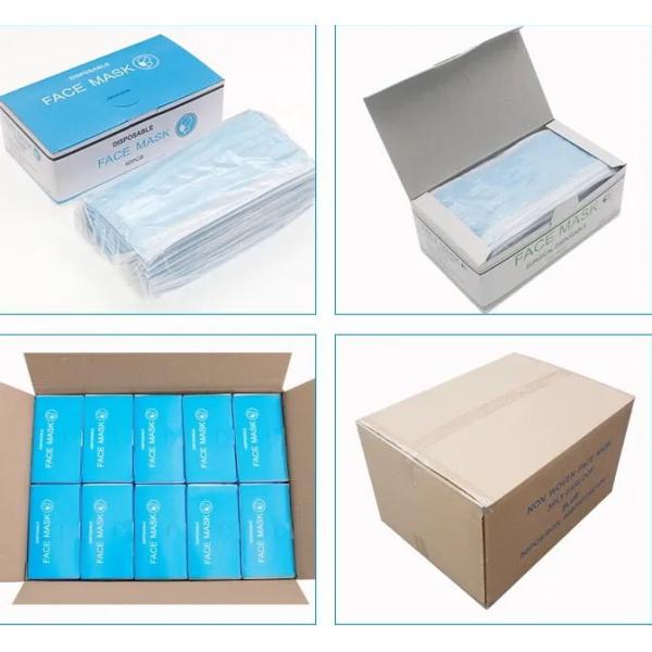 Disposable FFP2 FFP3 Face Mask Packing Machine Cartoning Erecting Horizontal Flow