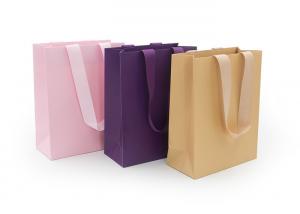 Quality Sustainable Colorful Present Paper Bag , Personalized Paper Candy Bags for sale