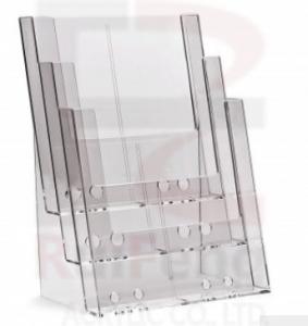 Quality 3layers Comic display holder, Acrylic Magazine holder, book holder stand, Magazine Rack for sale