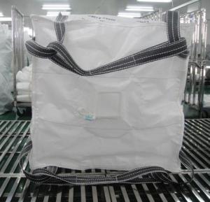 Quality Flexible intermediate bulk containers Type C FIBC U panel styles with top and bottom spout for sale