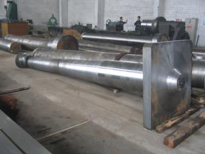 China Marine Propeller Shaft Forged Ship / Boat Rudder Stock Alloy Steel Material on sale