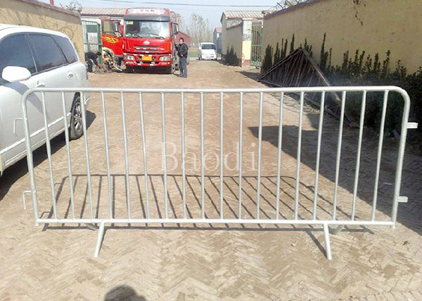 Hot Dip Galvanized Temporary Construction Fencing For Revolt Activities