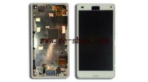 China  Z3 mini D5803 / D5833 Cell Phone LCD Screen Replacement Black on sale