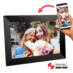Quality 8/10 inch digital photo album wifi touch screen digital photo frame,digital cloud frame with frameo app remote update for sale