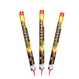 Quality Crazy Gun Roman Candle Fireworks Pyrotechnics 140 Shots 10kg For Export for sale