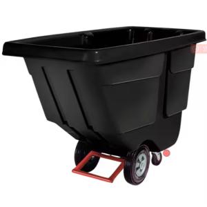 Quality OEM Rotational Molds Polyethylene Industrial Plastic Trolley With Wheels for sale