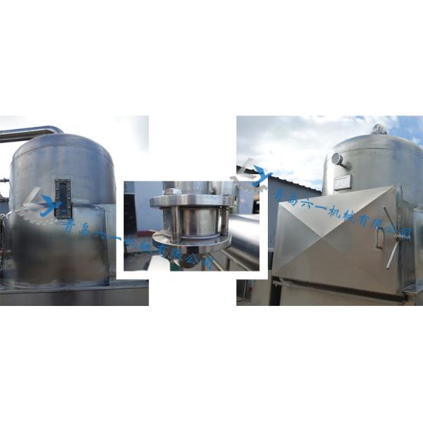 Lotus Seed Vacuum Fried Chips Machine PLC Control Continuously Oil Filtration