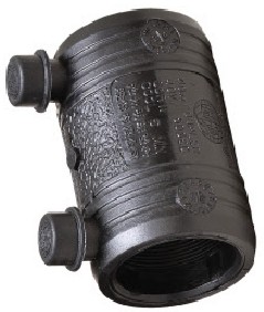 Quality Dn200 Sdr11 HDPE Electrofusion Fittings Socket Coupler for sale