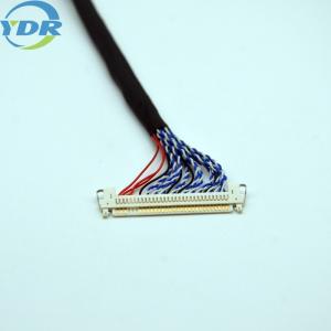 Quality Muticolor Lcd LVDS Display Cable 30 pin 10064 32AWG For TV for sale