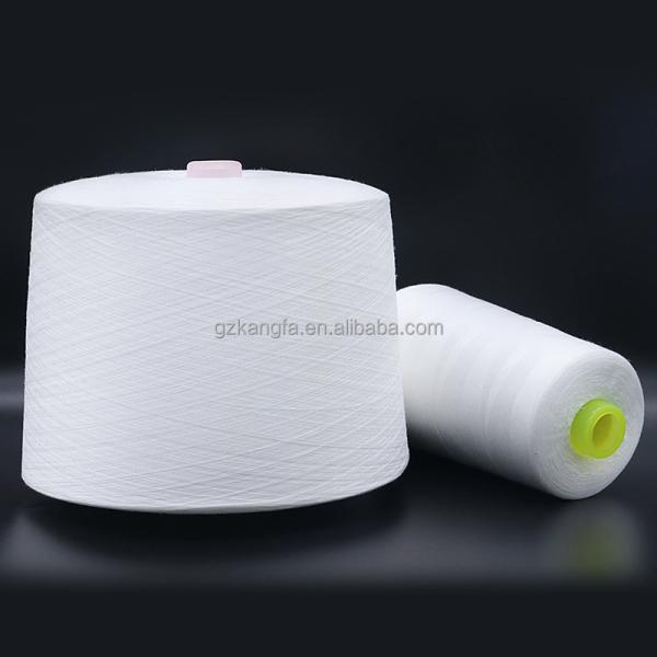 Quilting Kangfa 100% Spun Polyester Sewing Thread Yarn 60/2 Tfo Knotless Dyeing Tube