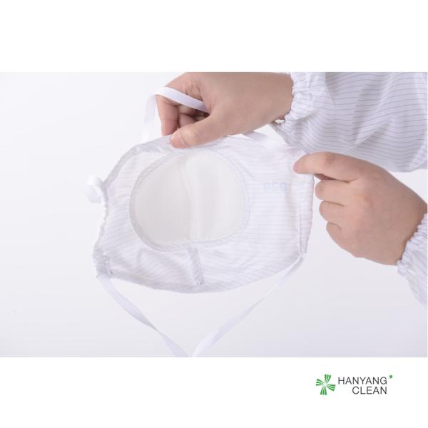 Anti Static Cleanroom Face Mask 3D Dust Respirator Unisex ESD Breathable