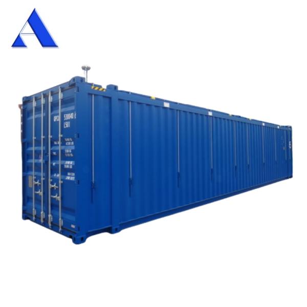 High Cube 45ft Hard Top Open Top Shipping Container Maximum Payload of 24980kg for Large-Scale Shipping