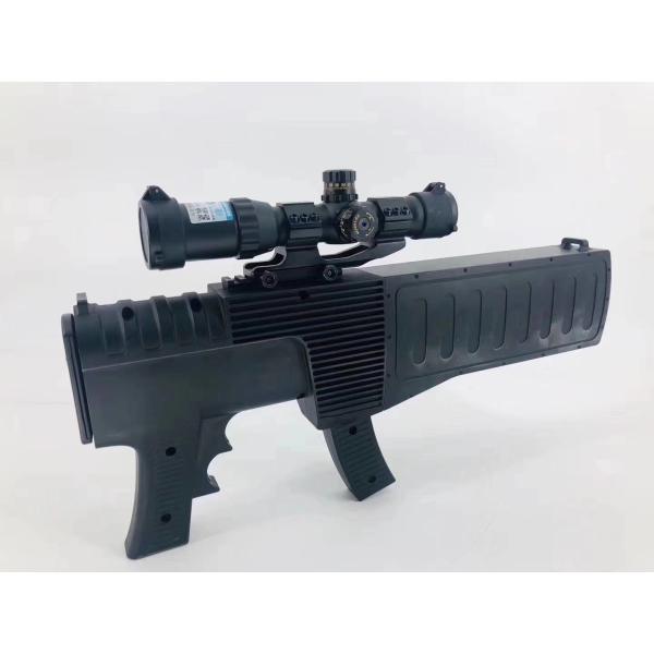 Handheld Gun Shape Electromagnetic Frequency Blocker Directional UAV Jamming Device 24kg
