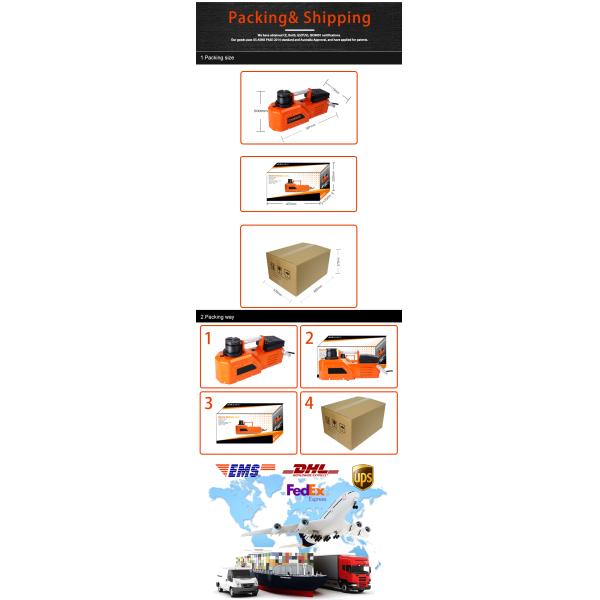 12v Portable Hydraulic Floor Jack 10t Fast Lifting with lithium battery