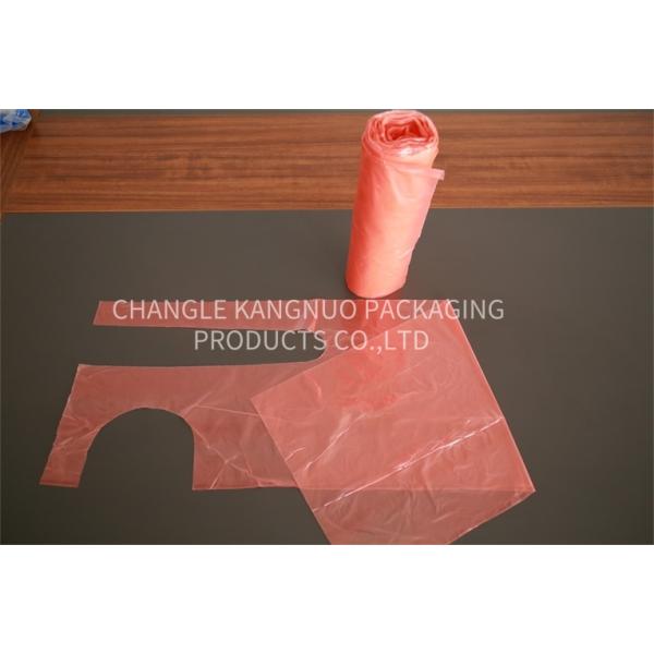 Waterproof Polythene Blue Disposable Aprons On A Roll Coloured Free Samples