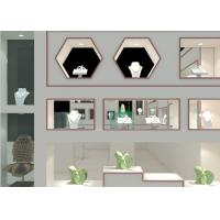 China Modern Fashion Style Wall Mounted Display Case For Jewelry Shop Display for sale