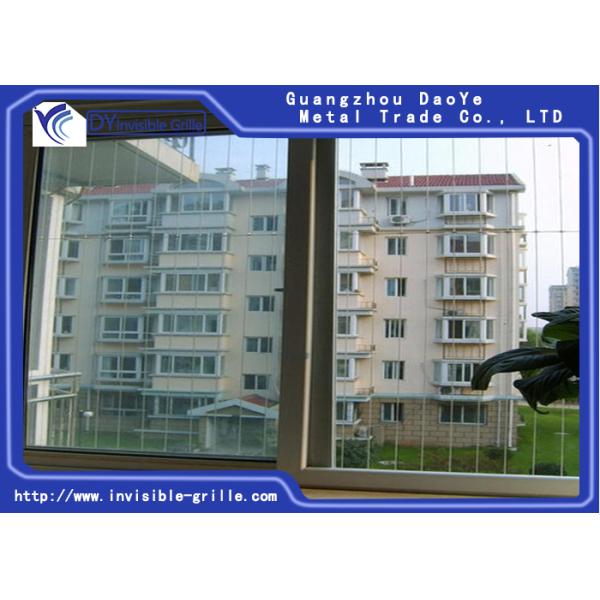 Safety Rust Resistant Ss Steel Window Grill Used For Child Proof Nets