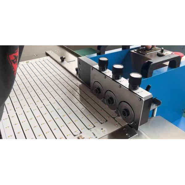 Adjustable Speed Multi-blade LED PCB Separator Machine for Max 1200mm Boards