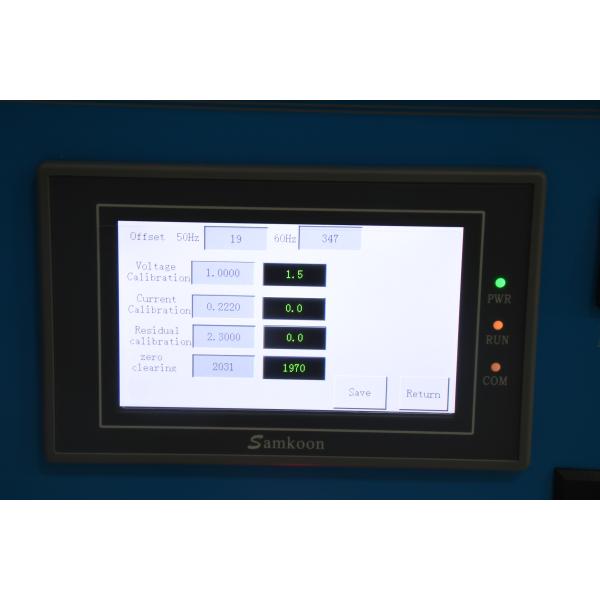 IEC 60335-1 Clause 22.5 Residual Voltage Tester Testing Range 5~150V Test Impedance ≥1000 MΩ