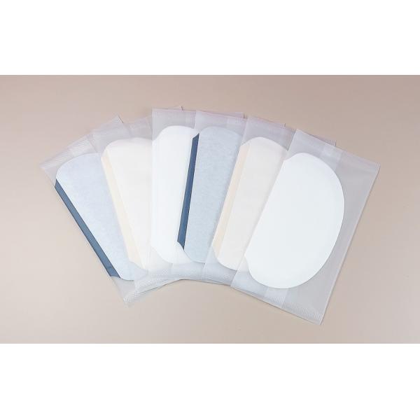 Single Use Disposable Underarm Sweat Pads Lightweight Stick To Clothing