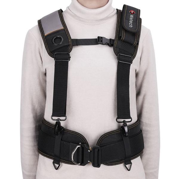 Medium Soft Quick Release Bag Dual Straps Oxford Tool Bag Black