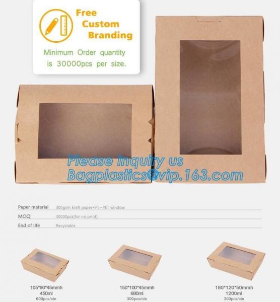 Wholesale large transparent windows birthday cupcake packaging paper cake box with handle,Cake Box Cake Packaging Contai