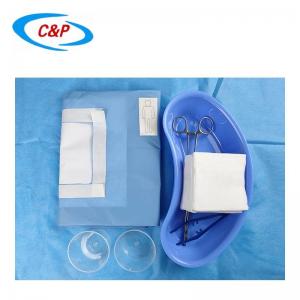 China ODM Cystoscopy Disposable Surgical Pack Sterile Drape With Fenestration on sale