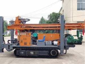 China 400m Deep Borehole Crawler Mounted Drill Rig Equipment on sale