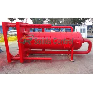 Quality Skid Mounted 800mm Oil Drilling Mud Gas Separator for sale
