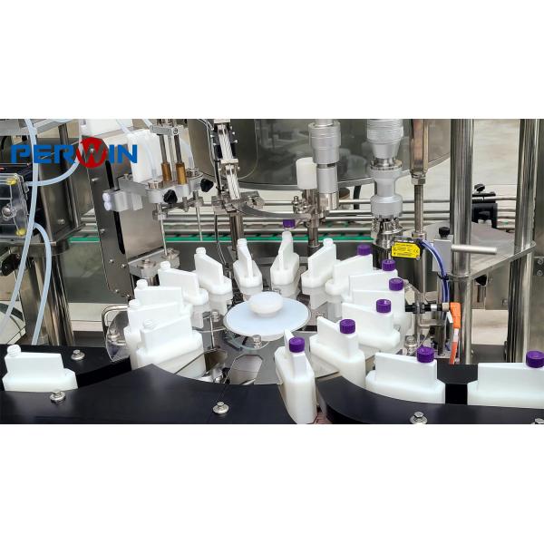 Automatic Cap Taking Diagnostic Reagent Filling Line German Siemens PLC