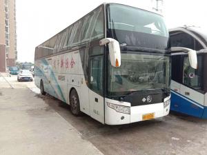 China 48 Seats Used Motor Coaches , Coach Second Hand Airbag Chassis With Six New Tires on sale